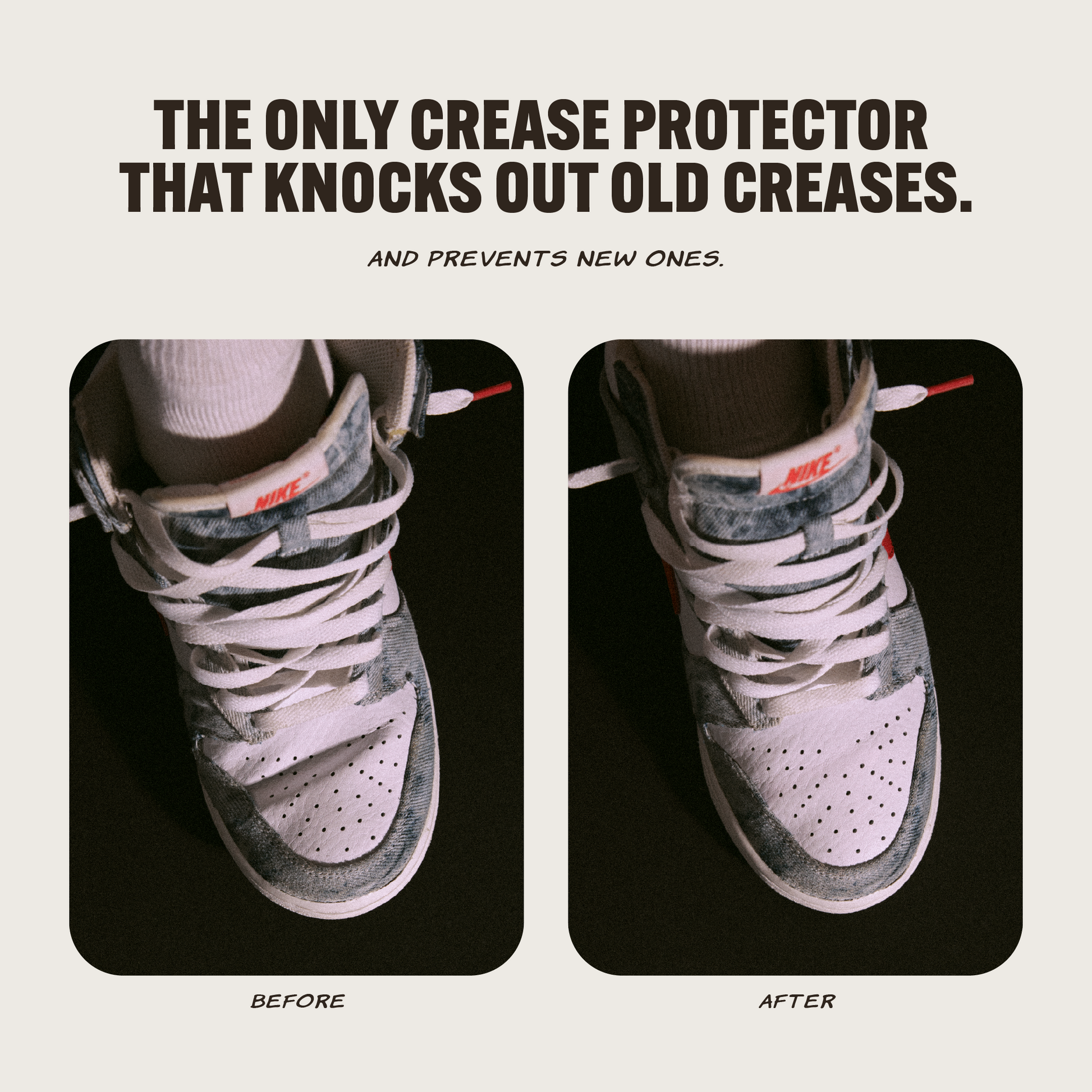 Shoe Crease How To Stop Air Force Ones From Creasing Remove