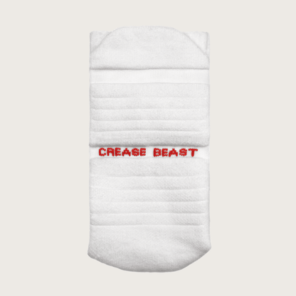 Crease Beast White Pocket Socks