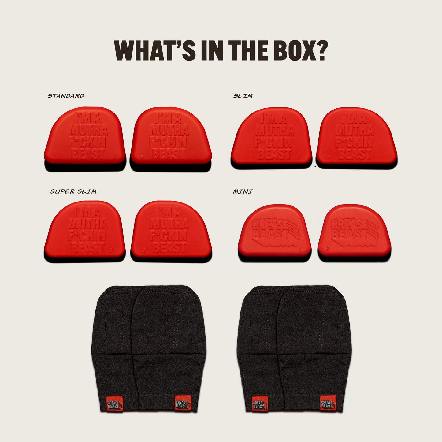 THE ULTIMATE CREASE PROTECTOR KIT