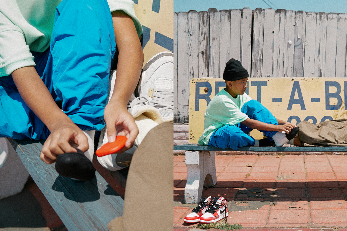 Crease Beast- A Boy Wearing Crease Protector